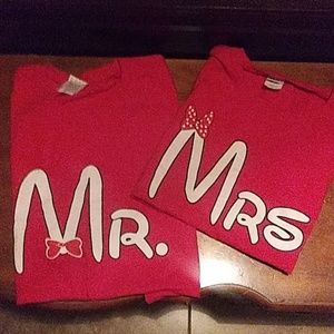 Mr&Mrs Disney T-Shirts